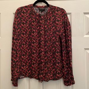 “Something Navy” Blouse. Size Small
